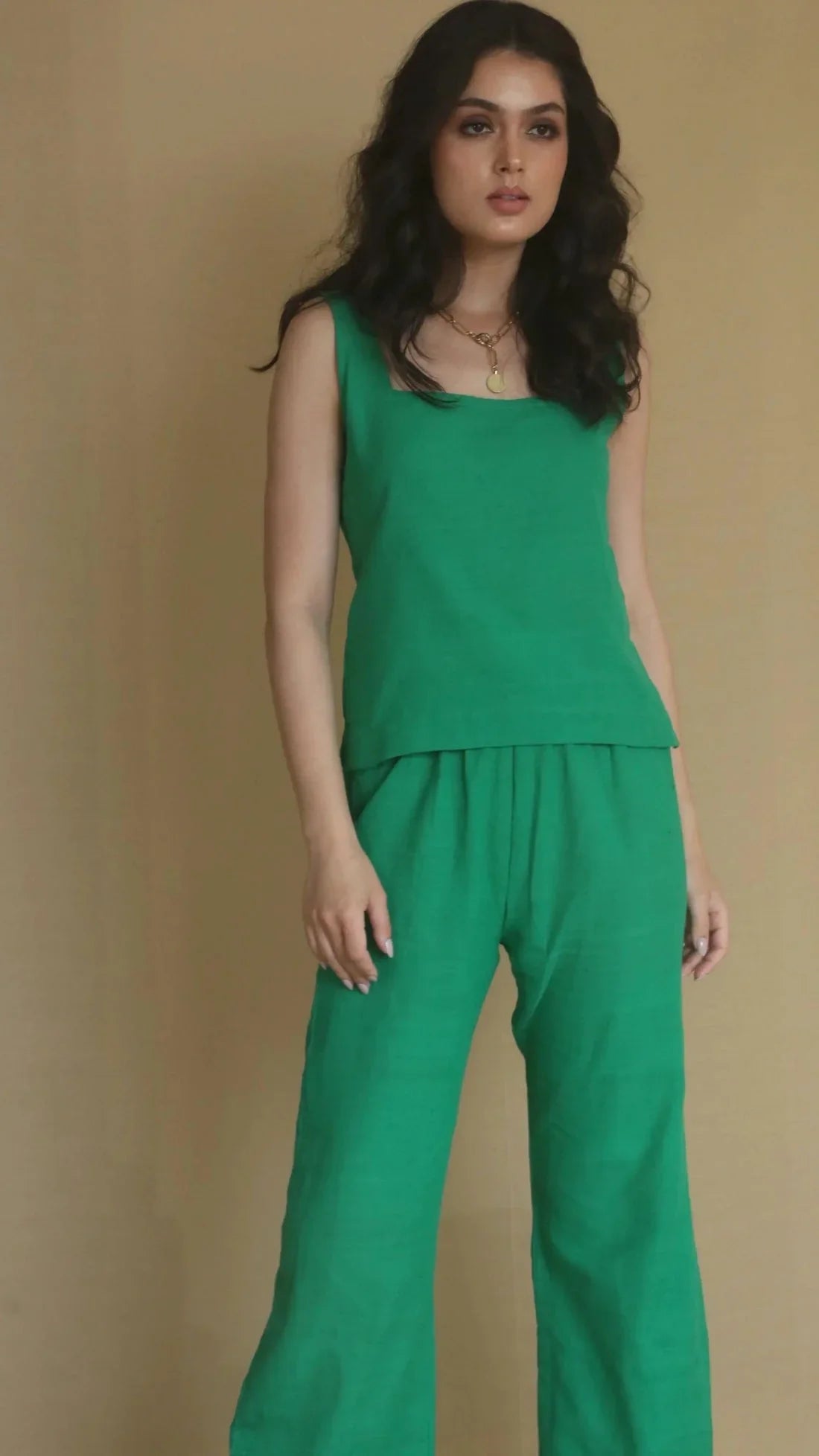 Handwoven cotton Co-ord Set