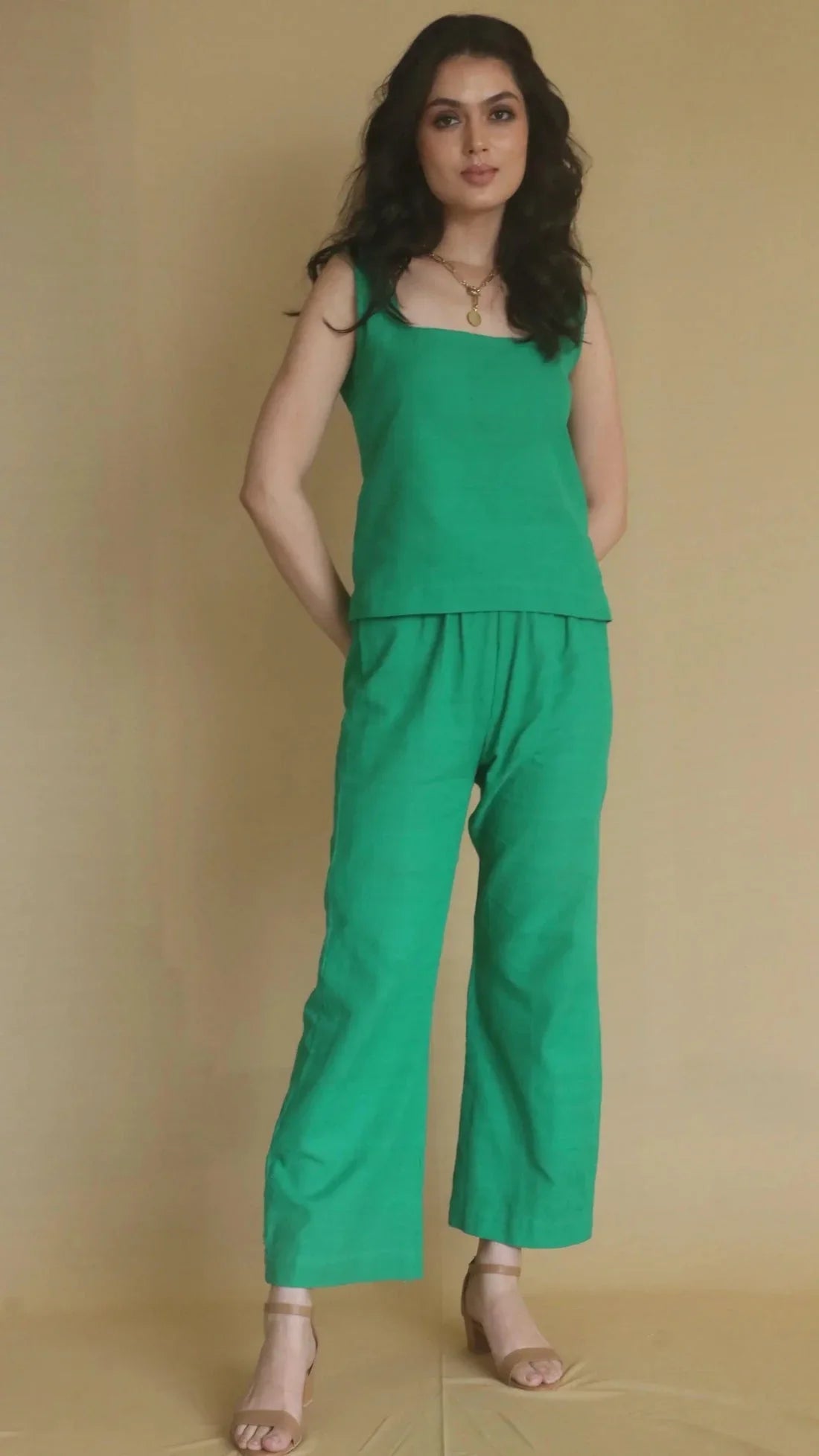 Handwoven cotton Co-ord Set