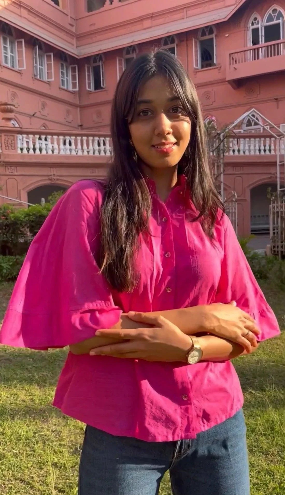 Handwoven Pop Angel Shirt