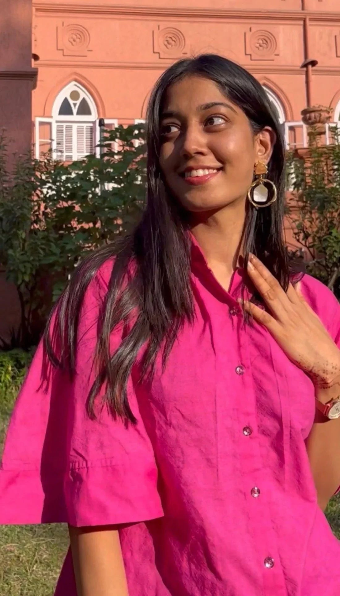 Handwoven Pop Angel Shirt