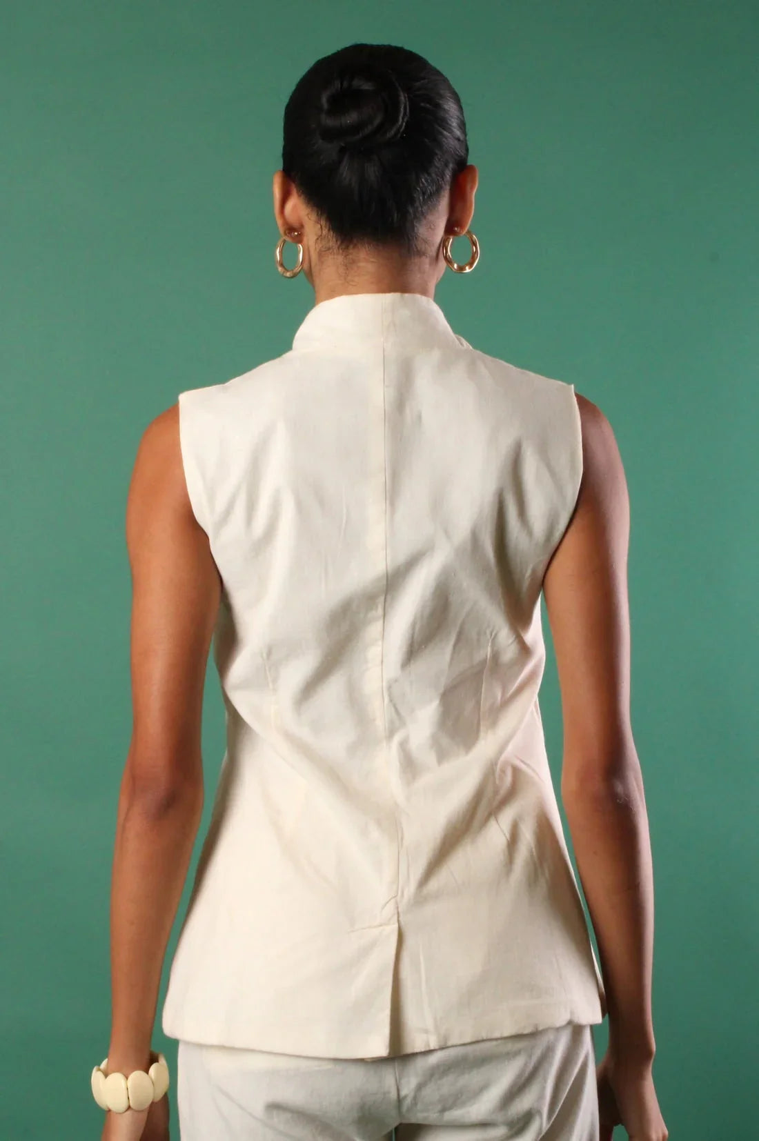 Handwoven Lilly Waist Coat Top