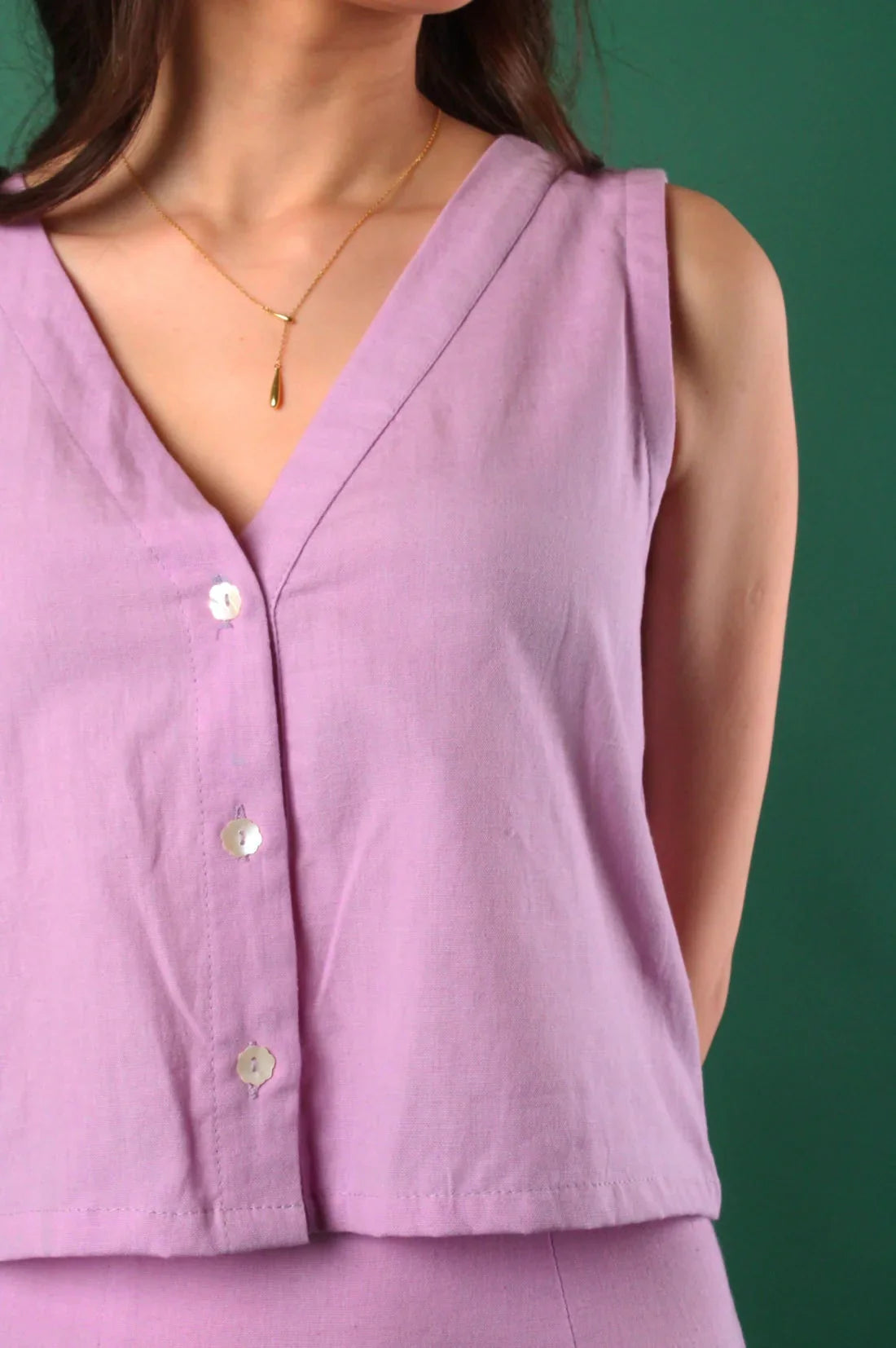 Handwoven Aster Crop Top