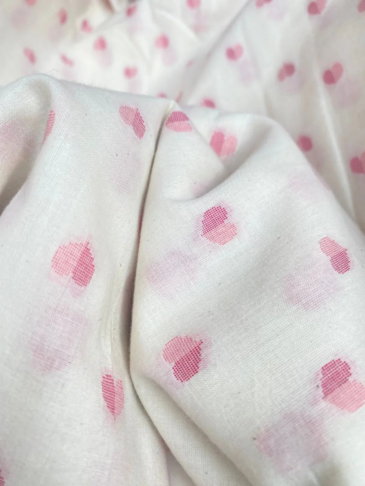 Sanya Embroidered Little Hearts Shirt