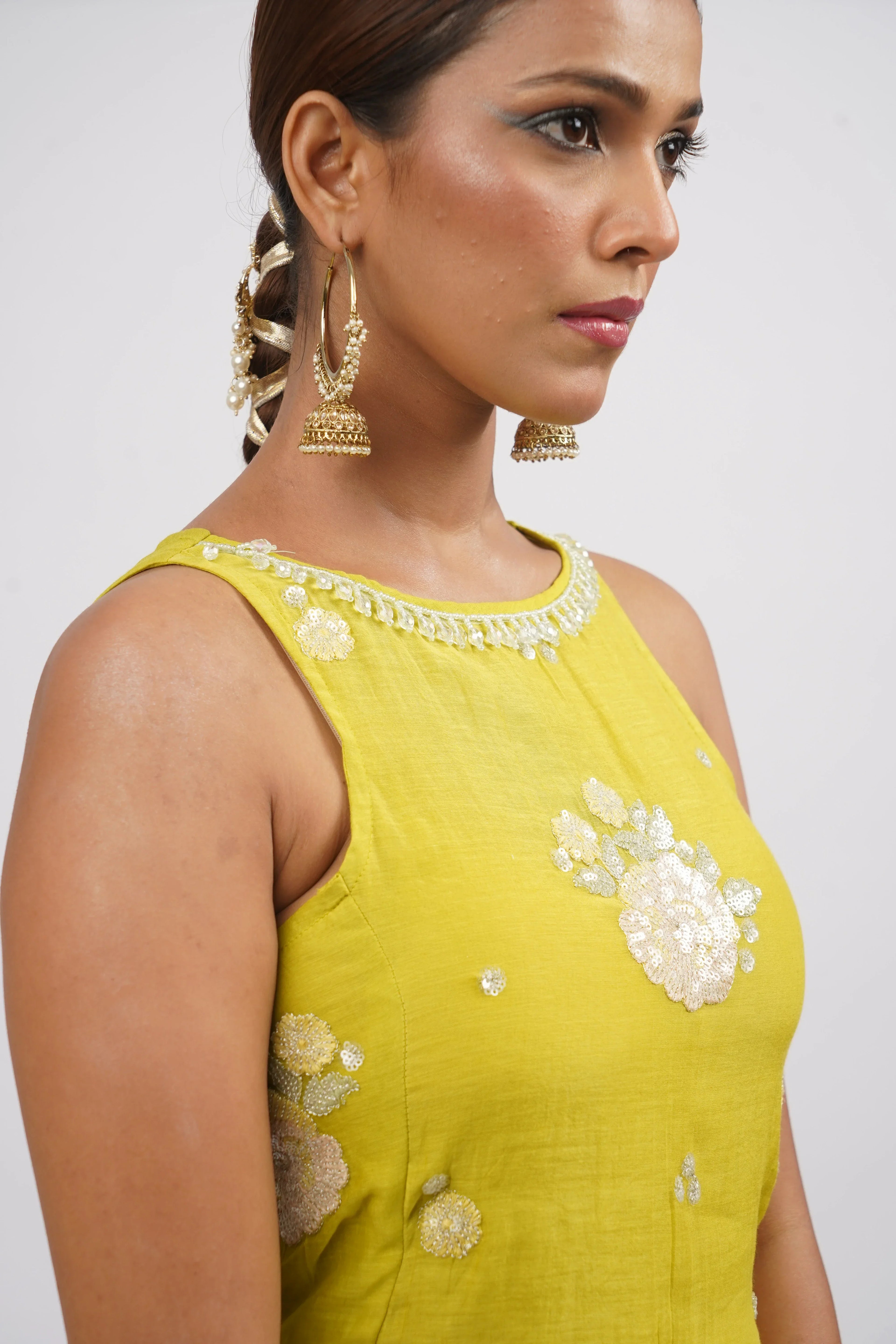 Lime & Love Kali Lehenga Skirt with Blouse set