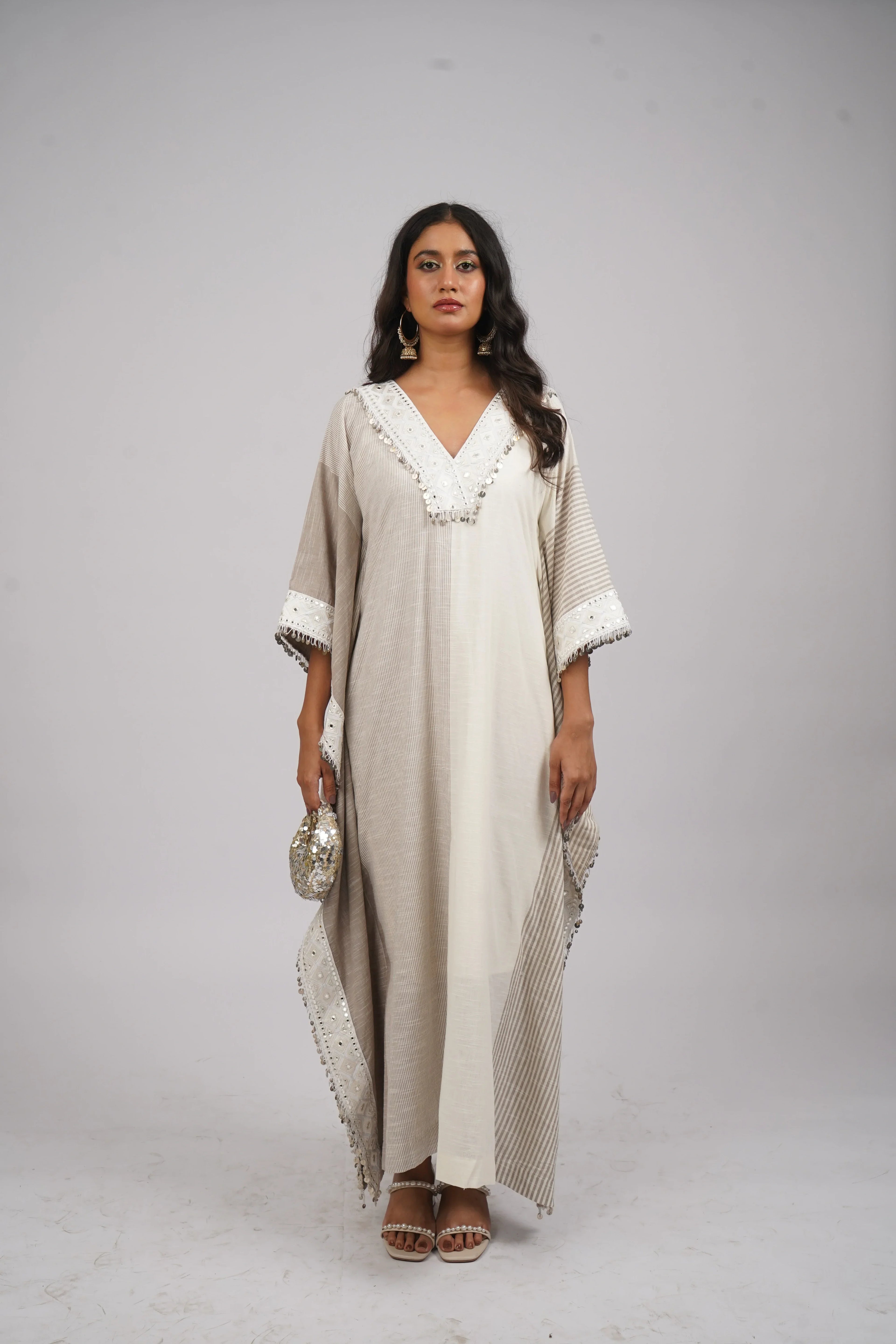 Chandni Sparkle Handwoven Kaftaan