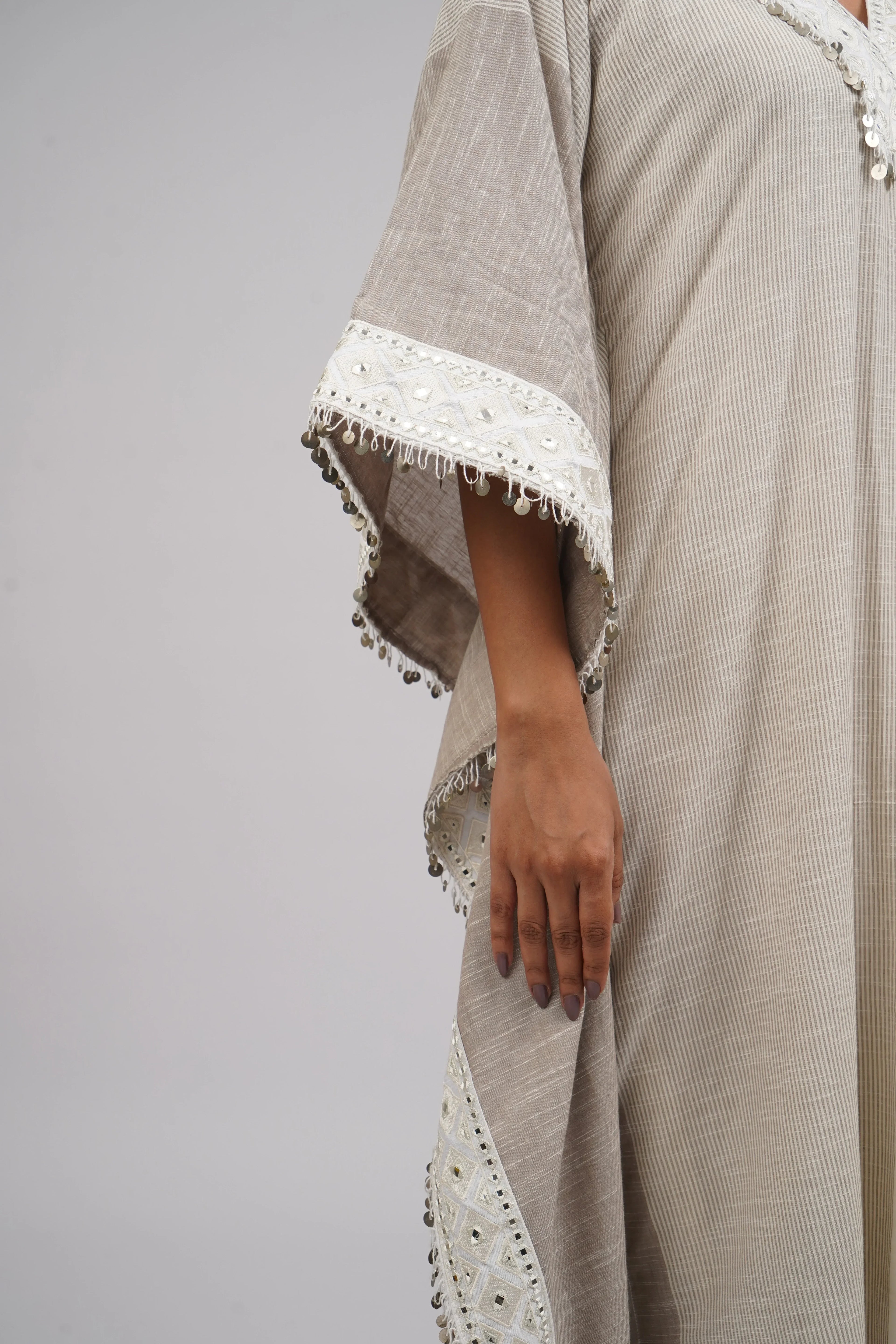 Chandni Sparkle Handwoven Kaftaan