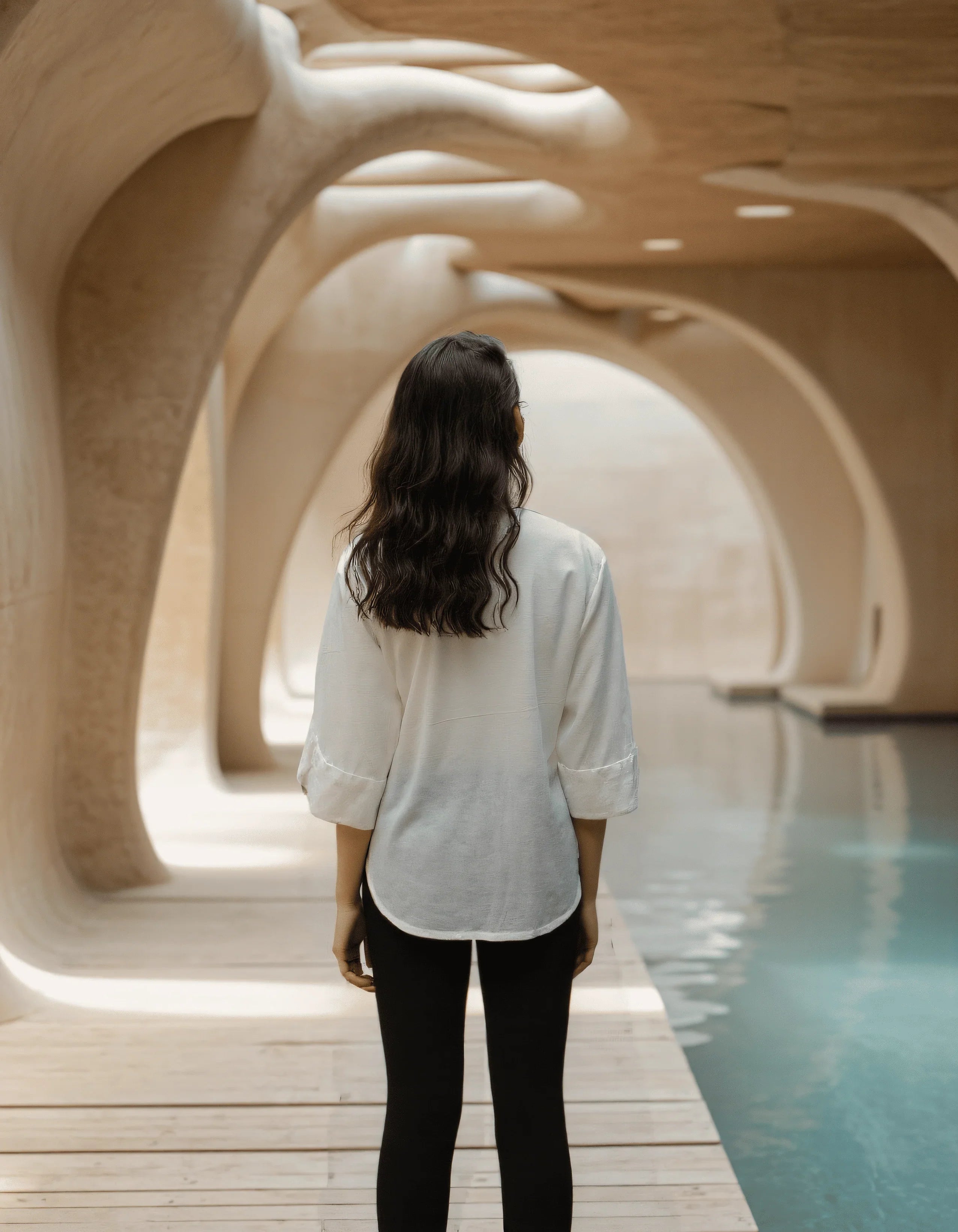 Handwoven Angel Sleeve Shirt