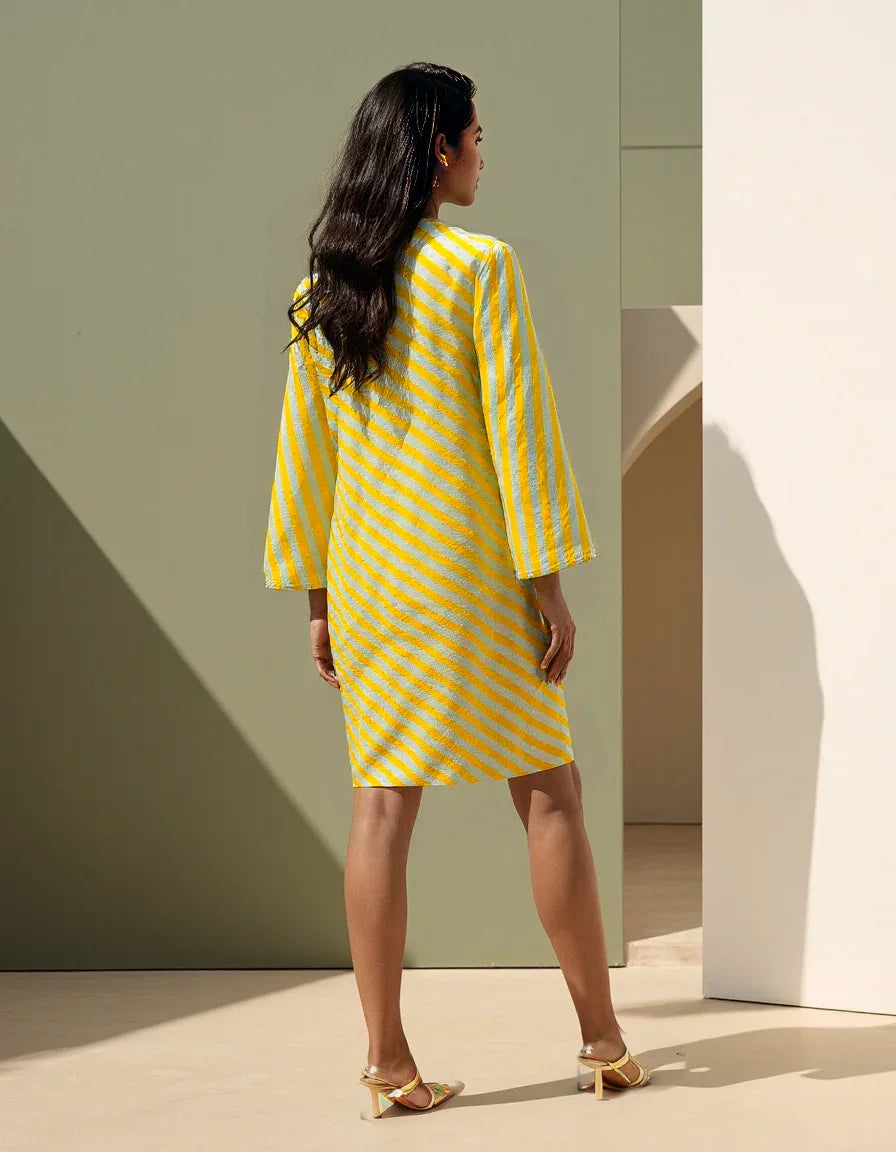 Myra Pastel Cottons Midi Dress