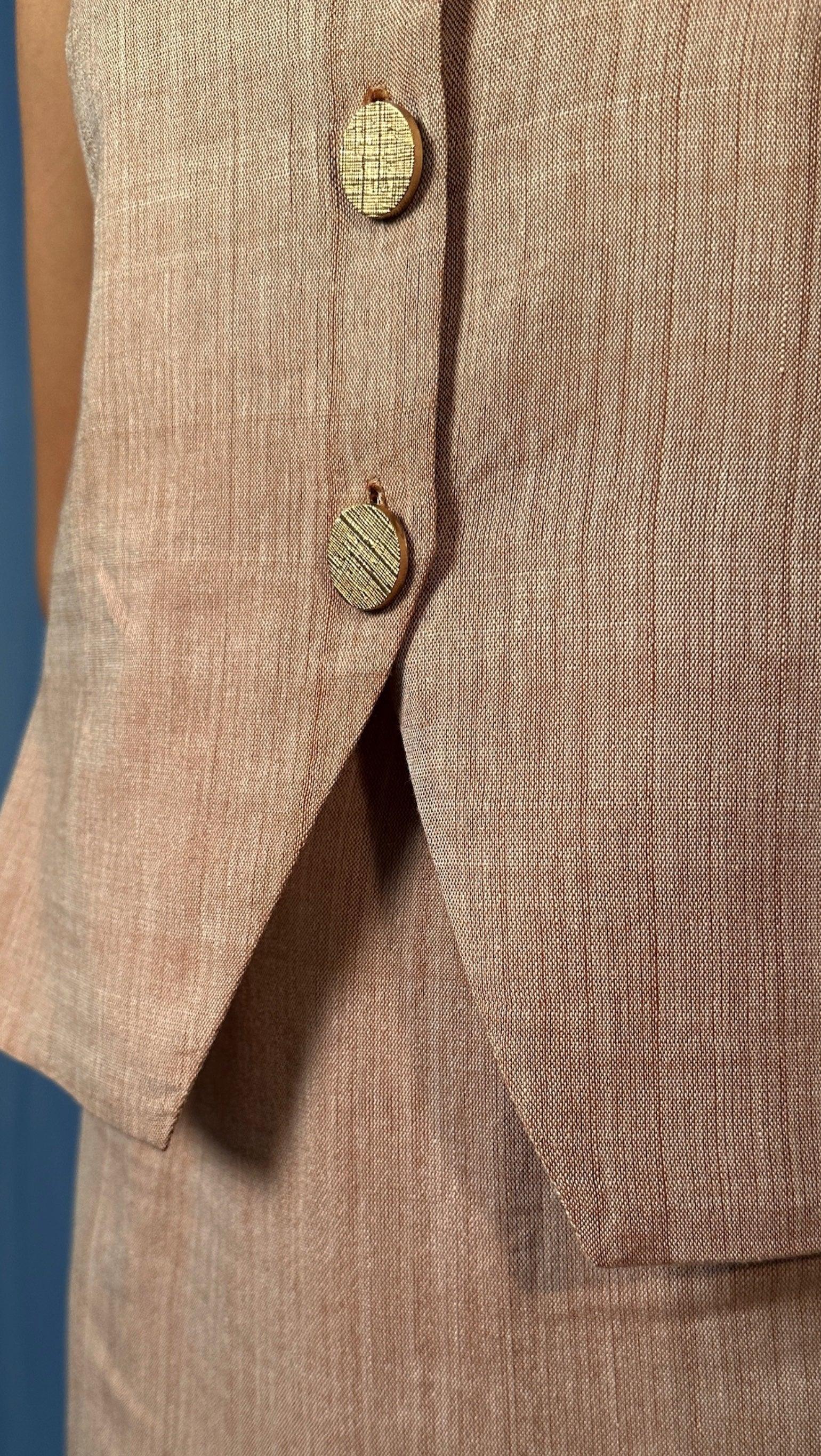 Earth Linen- Handwoven Vest Top