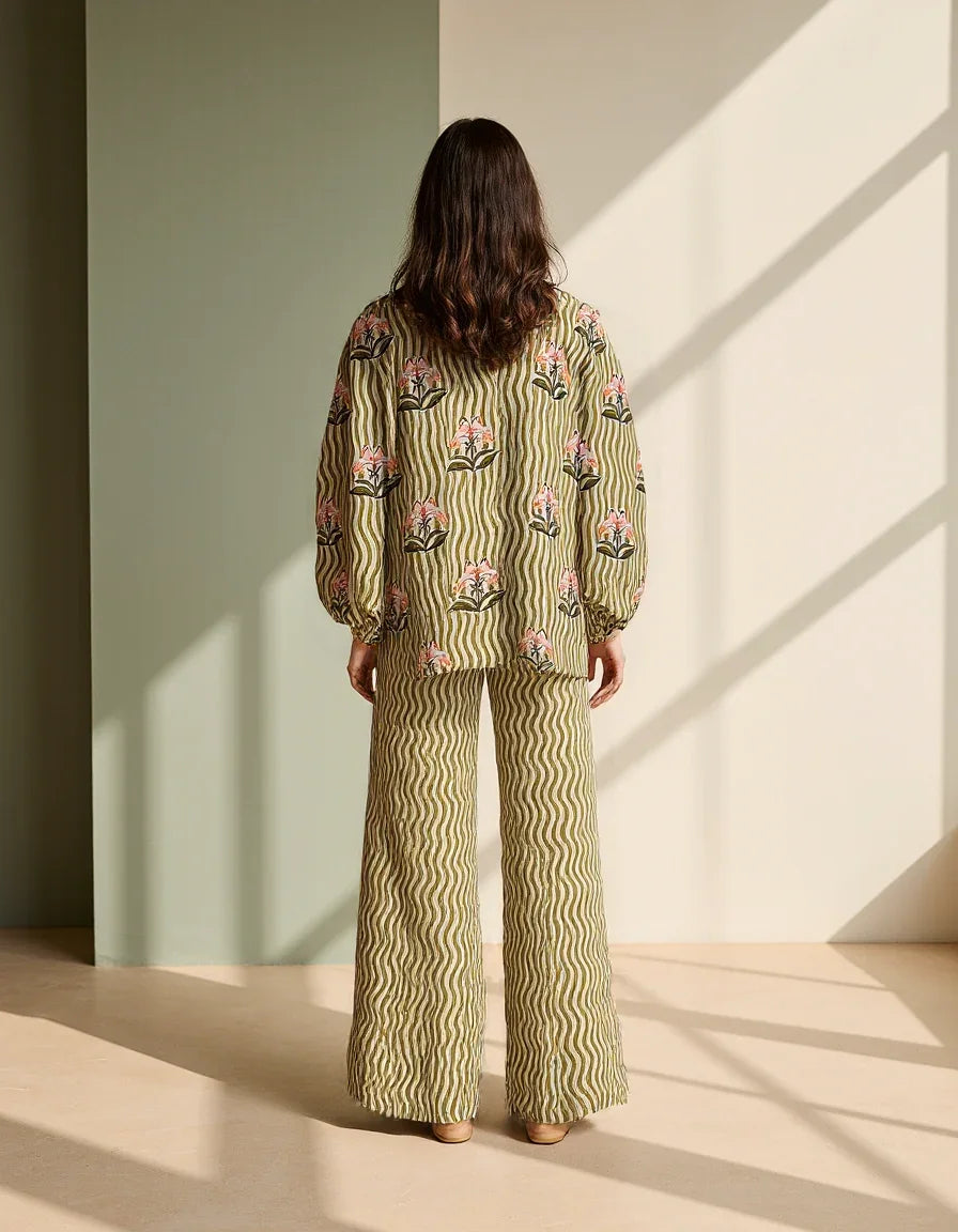 Zoya Printed Botanicals coord set