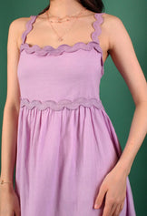 Handwoven Pansy Long Dress