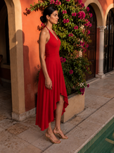 Halter Muse Ember Bloom Dress