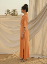 Soft Ember Dress