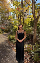 Noir Crystal Gown