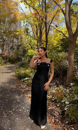 Noir Crystal Gown