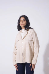 Handwoven Peace Silk Textured jacket