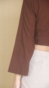 Bell Sleeve Wrap Top - Naava