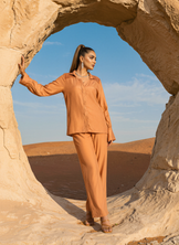Sunlit Apricot Coord Set
