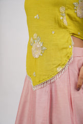 Lime &amp; Love Kali Lehenga Skirt with Blouse set