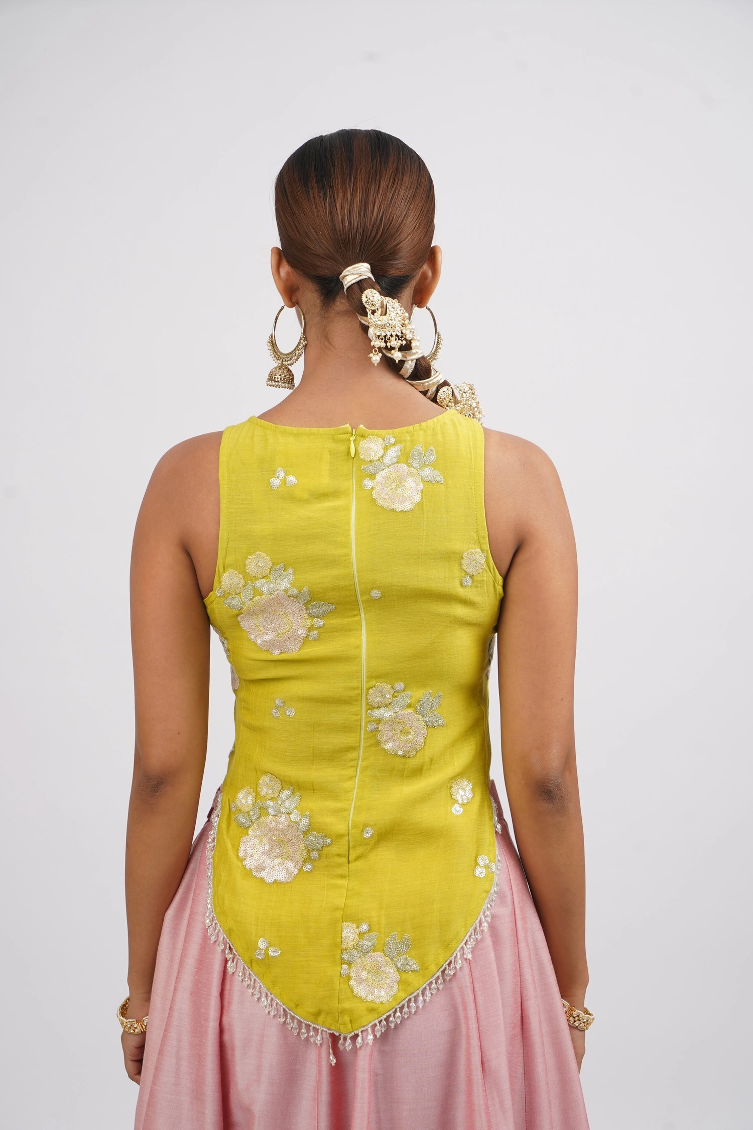 Lime &amp; Love Kali Lehenga Skirt with Blouse set