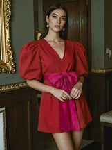 The Dramatic Bow Dress