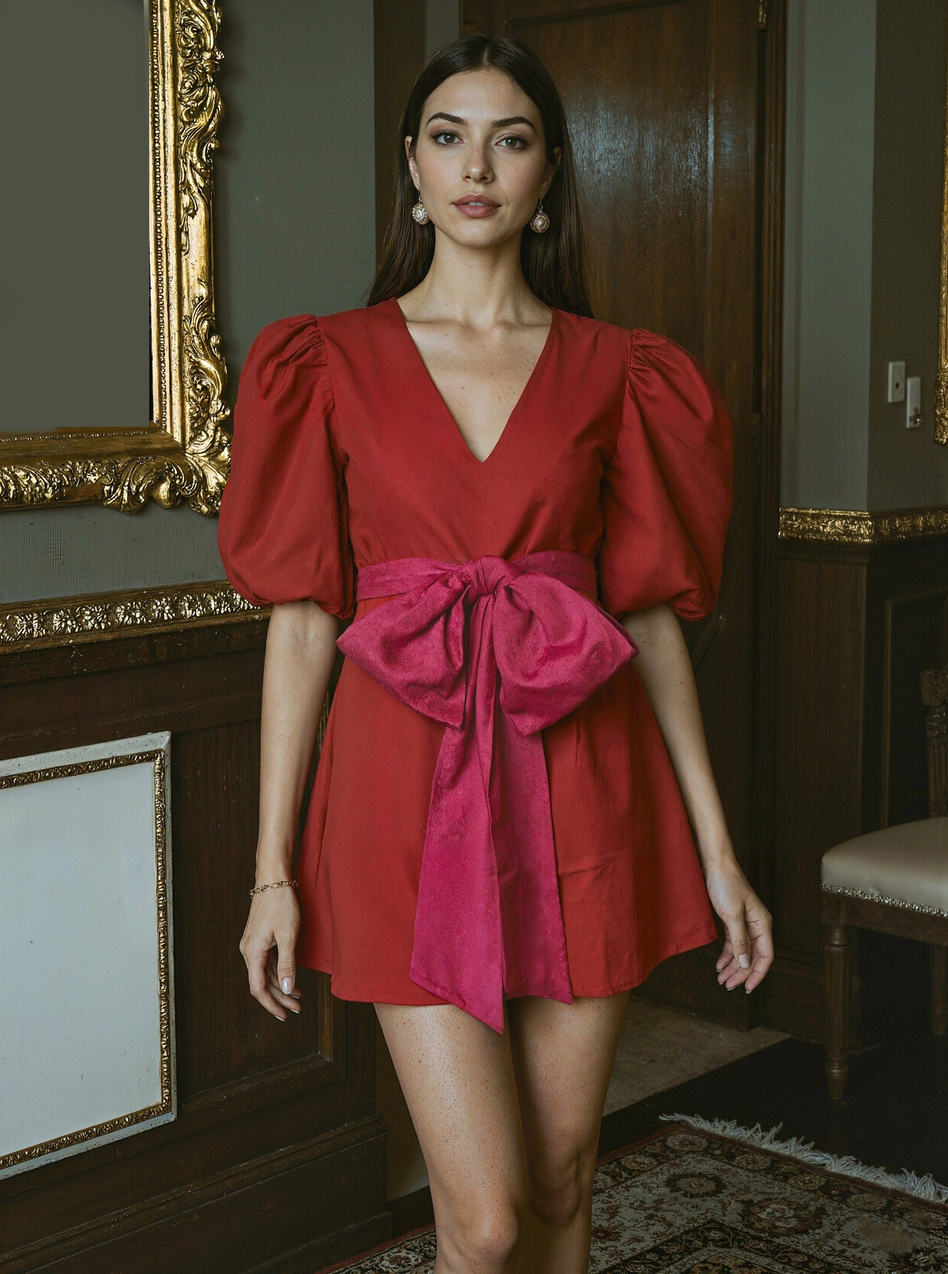 The Dramatic Bow Dress