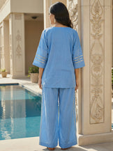 Skyline blue Gotta Patti Cord Set