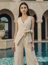 Ivory Asymmetrical Cord Set
