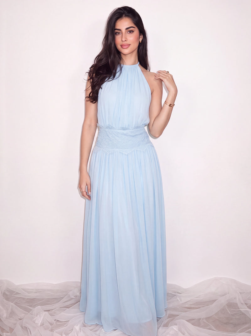 Afterparty Switch Frost  Muslin A-Line Multi-way Dress