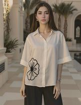White- Black Dori Shirt