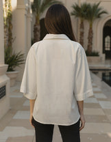White- Black Dori Shirt