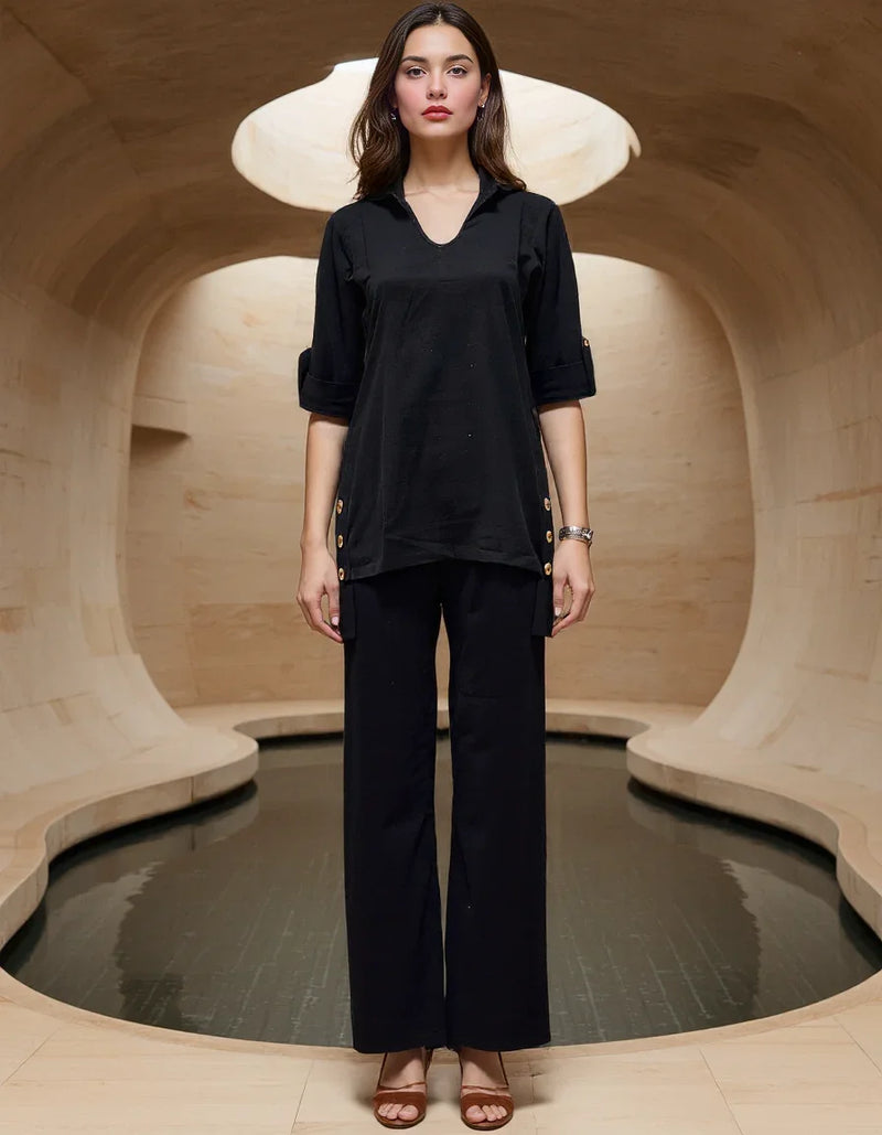 Handwoven Cotton Effortless Co-ord Set