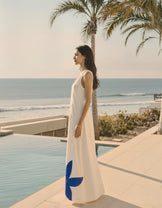 Ivory floral Picnic Dress