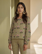 Zoya Printed Botanicals coord set 