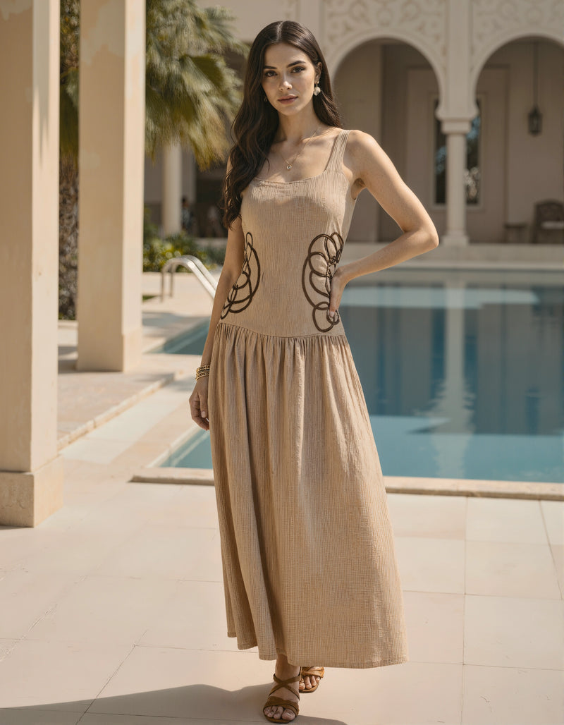 Brown Dori Dress