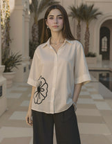 White- Black Dori Shirt