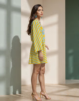 Myra Pastel Cottons Midi Dress
