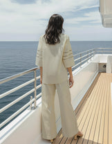Ivory Gota Patti Cord Set