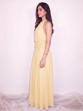 Afterparty Switch  Buttercream Muslin A-Line Multi-way Dress