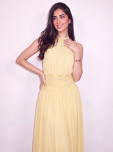 Afterparty Switch  Buttercream Muslin A-Line Multi-way Dress