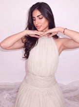 Afterparty Switch Frost Ivory Muslin A-Line Multi-way Dress