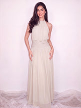 Afterparty Switch Frost Ivory Muslin A-Line Multi-way Dress