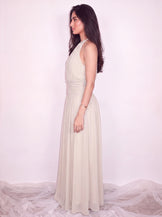 Afterparty Switch Frost Ivory Muslin A-Line Multi-way Dress