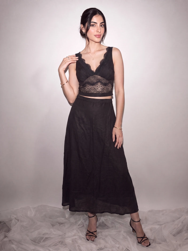 Love n Lace Noir Muslin Multi-way Dress