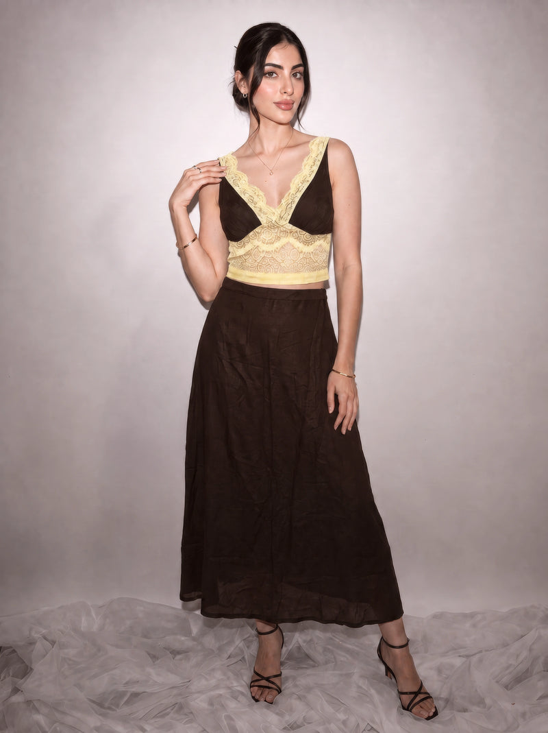 Love n Lace Coco Champagne Muslin Multi-way Dress