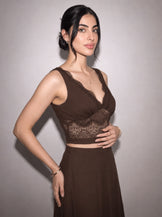 Love n Lace Espresso Muslin Multi-way Dress