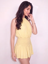 Afterparty Switch  Buttercream Muslin A-Line Multi-way Dress