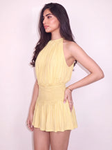 Afterparty Switch  Buttercream Muslin A-Line Multi-way Dress