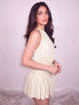 Afterparty Switch Frost Ivory Muslin A-Line Multi-way Dress