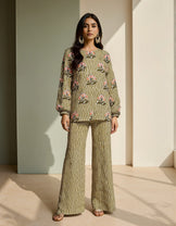 Zoya Printed Botanicals coord set 